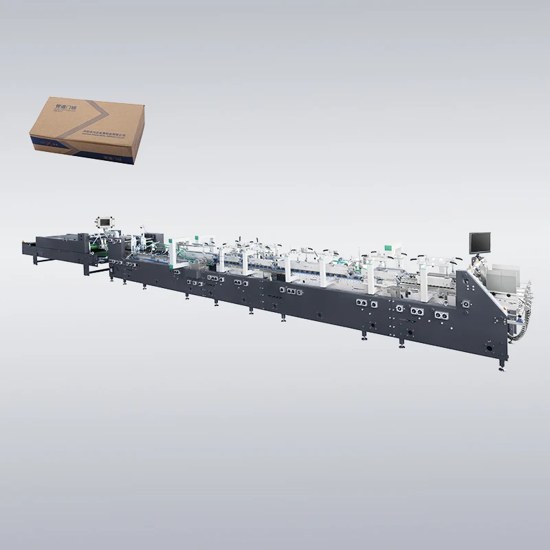 Auto Crash Bottom Lock Carton Box Folder Gluer