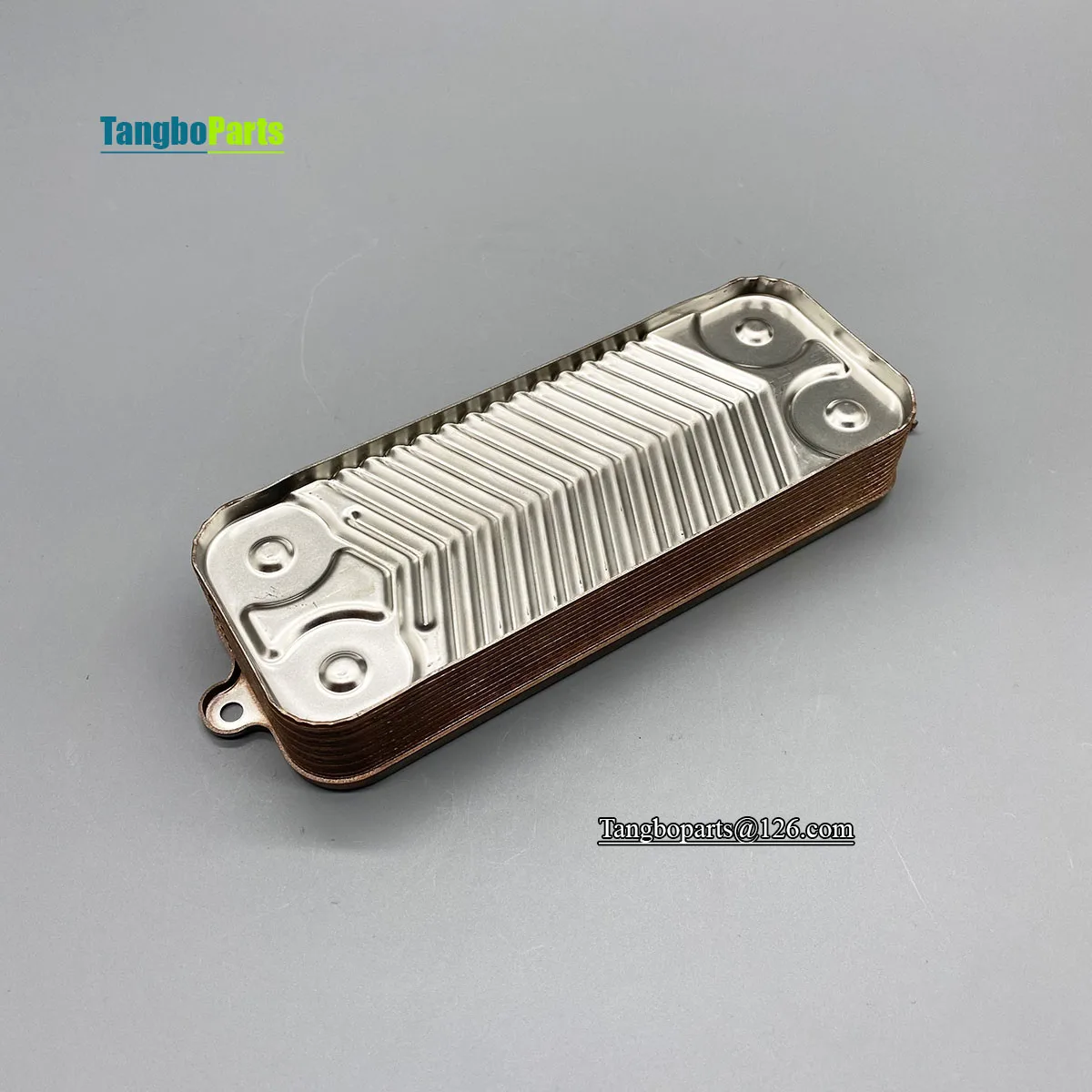 Boilers Furnace Spare Parts Parallel Flow Secondary Heat Exchanger 14-Plates Plate Heat Exchanger For Bosch Gas Boilers Replace