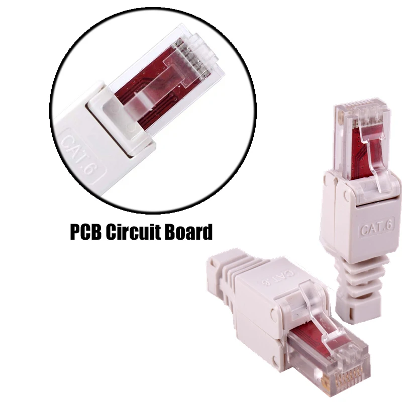 Модульный разъем UTP Cat6a без инструментов RJ45 keystone сетевой