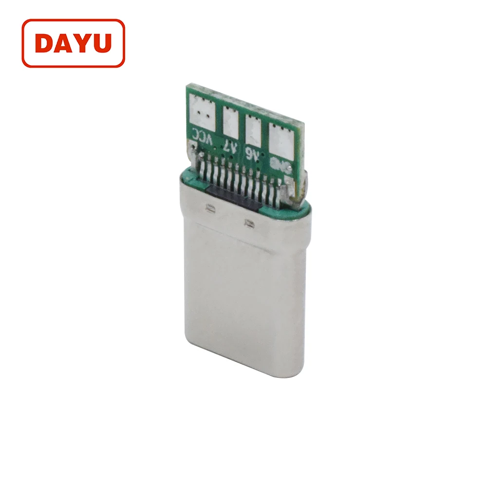 Cheap Price Quick Changeer 16 Pin Type C USB C male connector usb connector