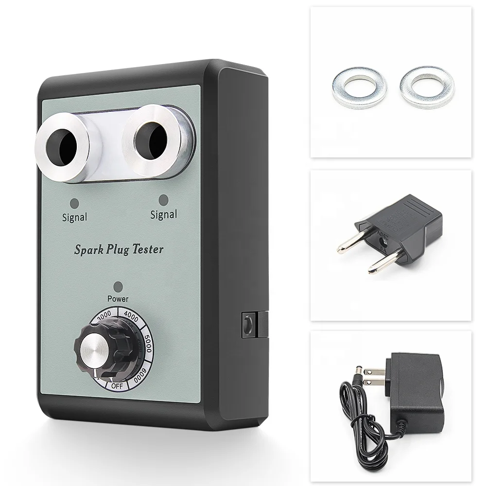 New Version Double Test Holes Auto Electronic High Voltage Car Spark Plug Tester