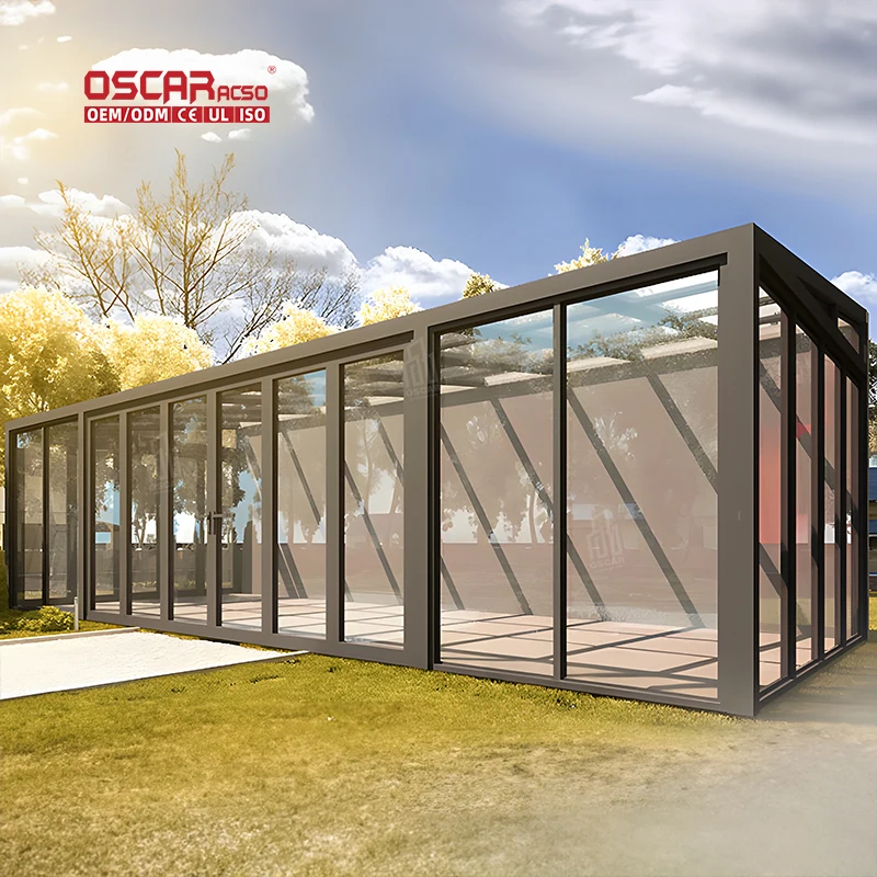 Aluminum Alloy Sunroom Custom Manufacturer for Patio Deck Garden Pool