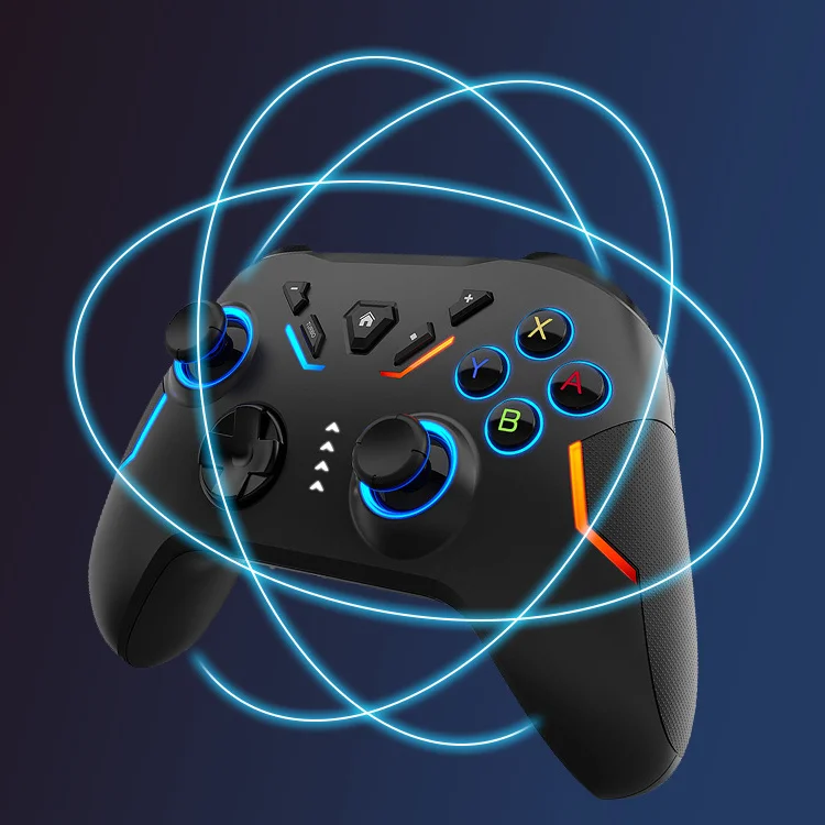 LED/RGB Wireless RGB Controller Gaming Handle Gamepad For Nintendo Switch Controller Wireless Gamepad