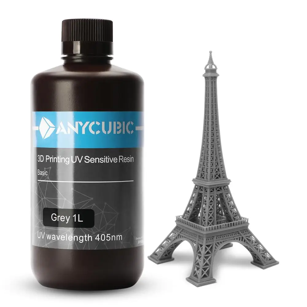 UV Curing Liquid Castable Resin DLP/LCD 405nm Jewelry 3D Casting Resin for 3D Printer