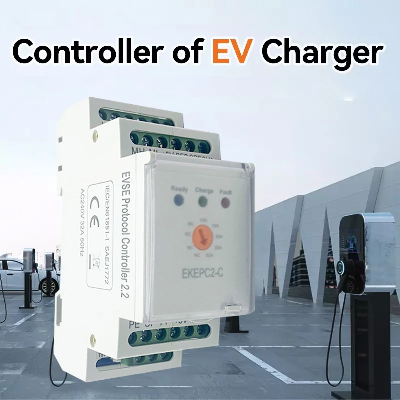 ETEC EKEPC2-C  EV Charging Station Mode Level 2 EVSE EPC Controller for 2.0 Cable Socket