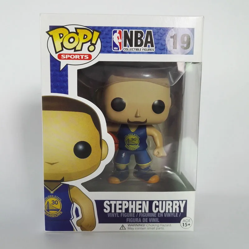 Баскетбольный игрок НБА Funko Pop экшн-фигурка Коби Брайант Дамиан лийрд Джон Бен Стефен карри Леброн Джеймс Кайри Ирвинг 10
