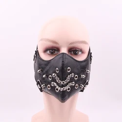 New Best selling carnival realistic horror  wholesale bike cycling mask motorcycle half face halloween scary mask