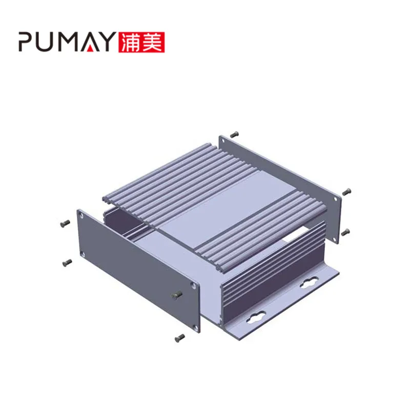 Pumay 147*41 алюминиевый распределительный корпус GPS-Трекер электронный корпус pcb коробка алюминиевые корпуса