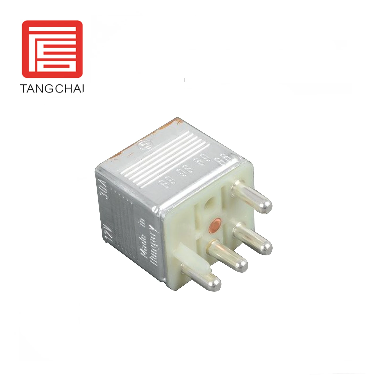 Высококачественное реле топливного насоса Tangchai 001 542 8319 0015428319 Mercedes Truck Flasher 12 В 30A медный провод Серебристый
