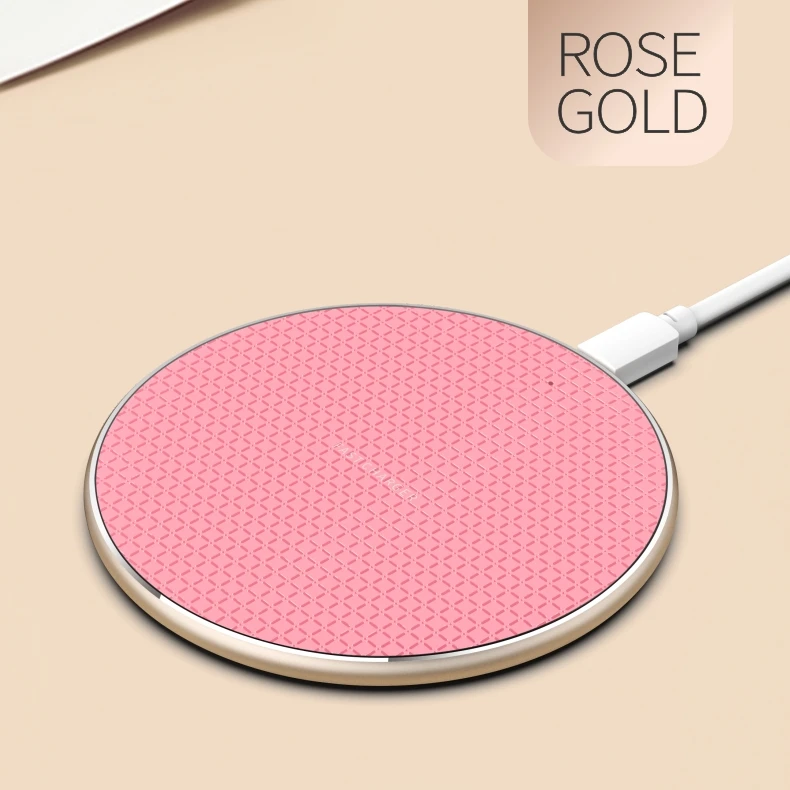 
Free sample 2020 New design metal alloy 10w fast charging wireless charger for iphone Samsung Settpower K8 