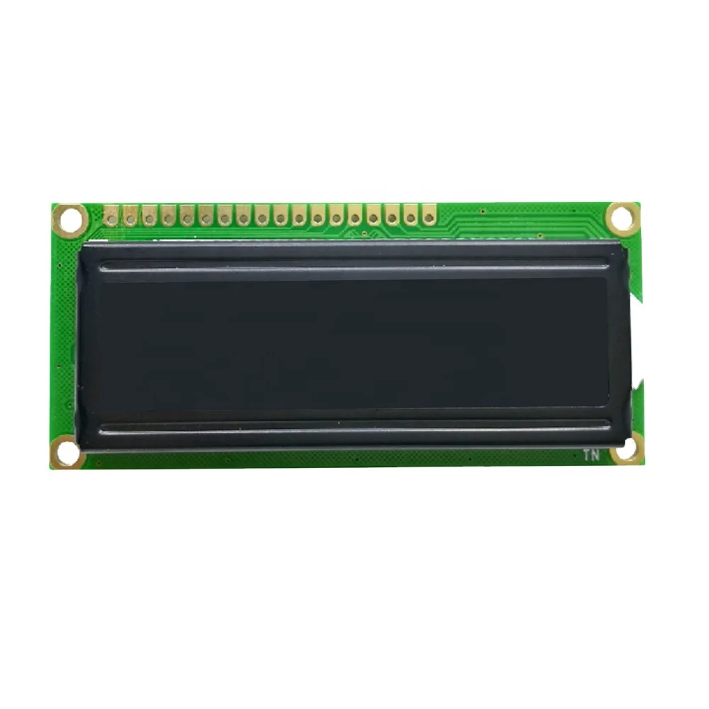 2.6 inch 80x36 MM 1602 16x2 character lcd display module with RGB backlight YB1602L lcd