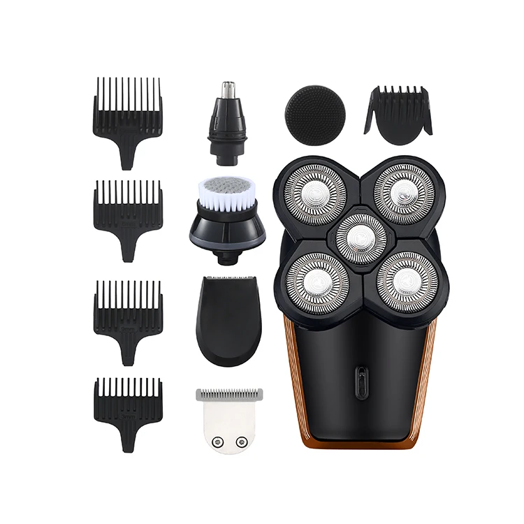 
2020 Wholesale hot sale 11 in 1 five-heads shaver set 