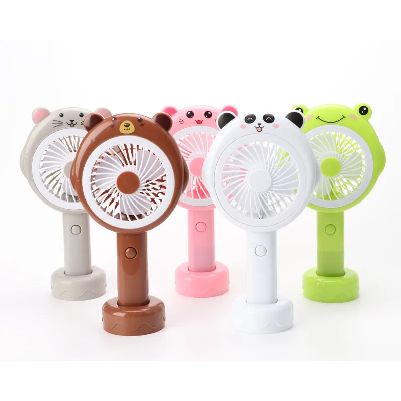 USB Fashion Mini Fan Rechargeable Portable Usb Electric Handheld Cooling Desk Silent Hand Holding Small