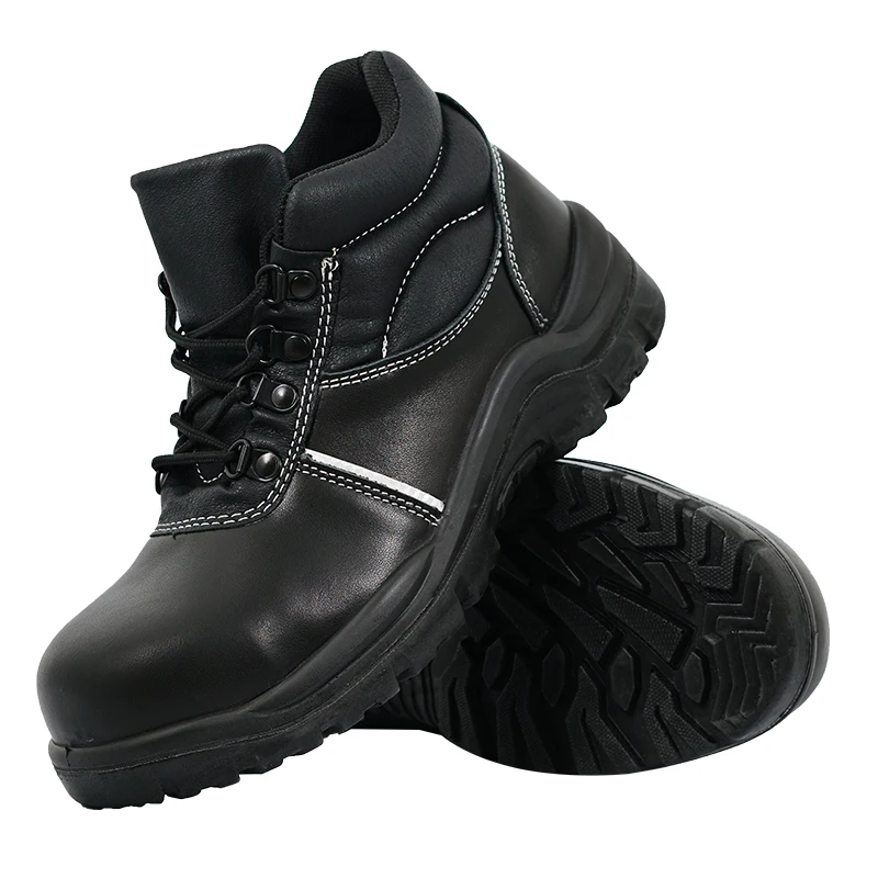 2022 New Arrivals Men Oil Resistant Safety Shoes Industrial Work Safety Boots With Steel Toe