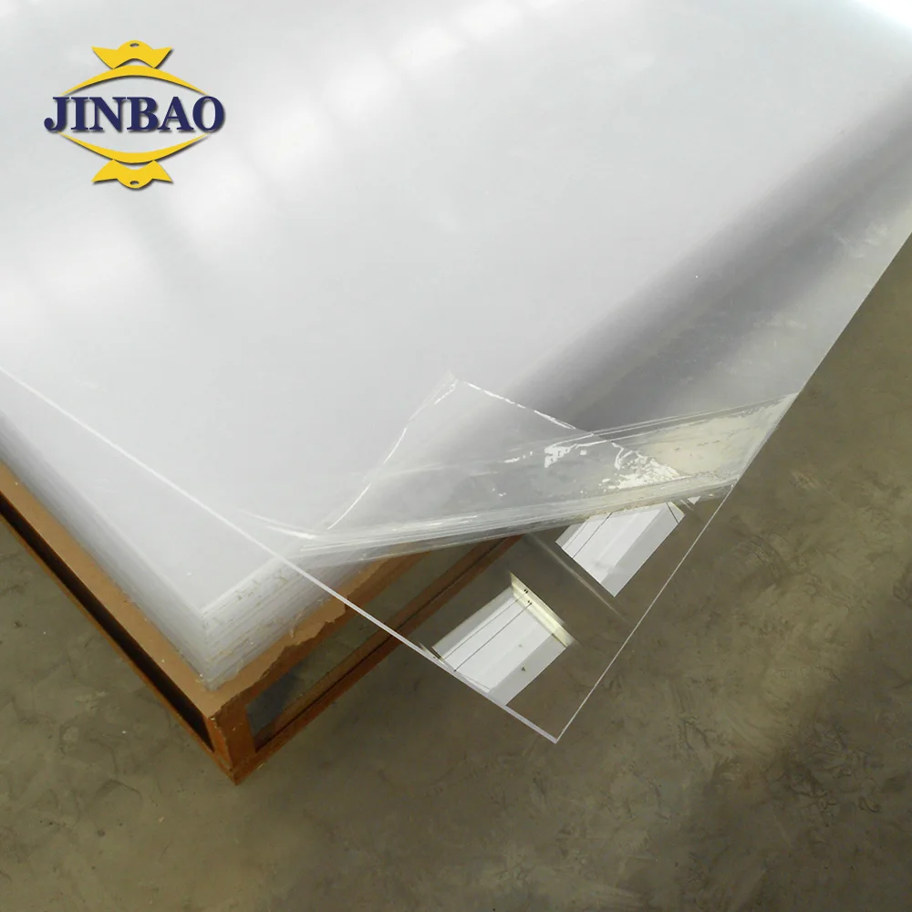 JINBAO 1220*2440mm flexible plastic acrylic sheet cut to size custom print