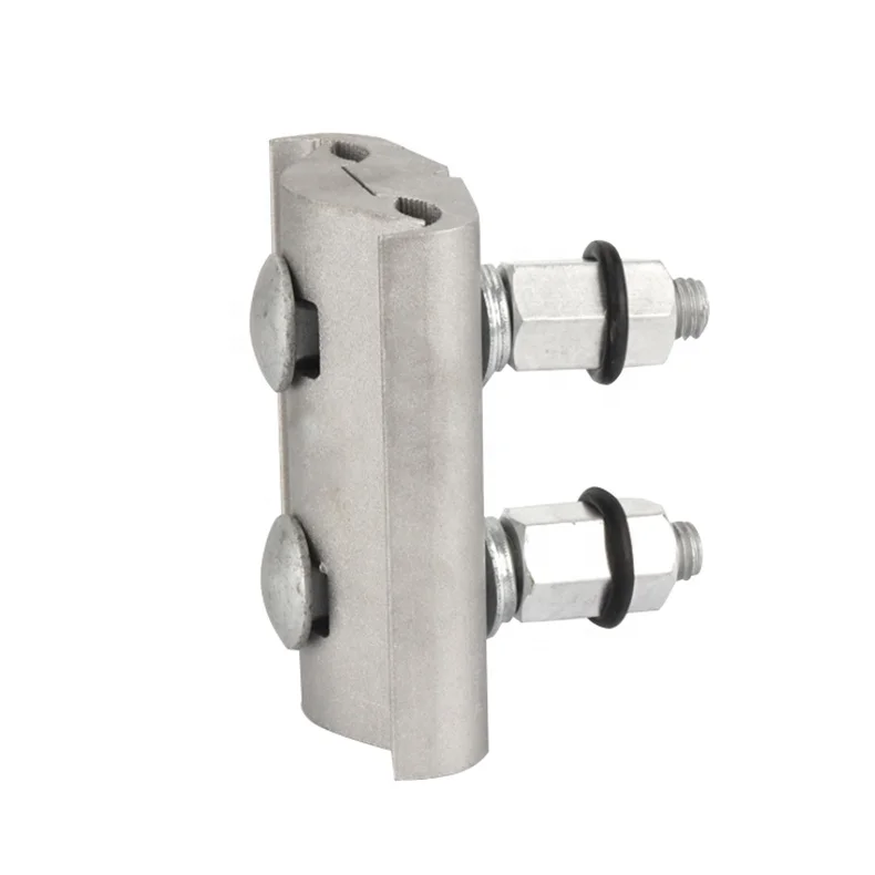 China supplier CAPG Double bolts clamp Copper Aluminum bimetal connector PG clamp for steel wire Overhead line accessories