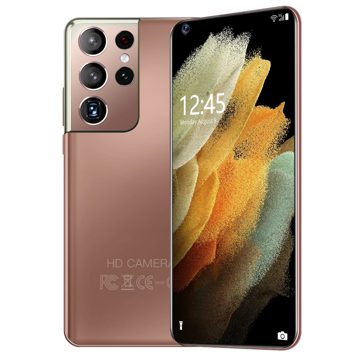 Used Mobile phones Original Mobile Phone Android S21 512GB ROM 24MP+48MP HD Camera Support Dual SIM Card Mobile phones