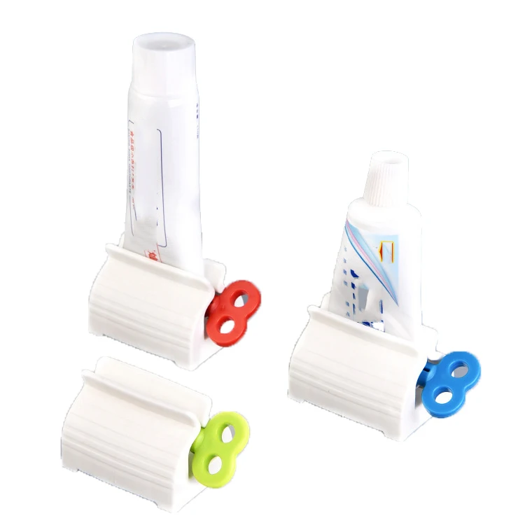 Bathroom Organizer Squeezer Toothpaste Dispenser Rolling Toothpaste Squeezer