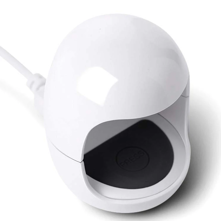 3W UV Light LED Nail Dryer UV Lamp Nail Gel Curing Machine 30s Fast Drying Mini Egg Shape Handy USB Cable Portable Manicure Tool