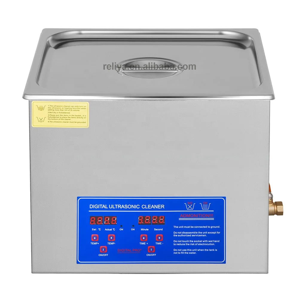 EU warehouse JPS-15L industrial ultrasonic cleaner commercial dental ultrasonic cleaner