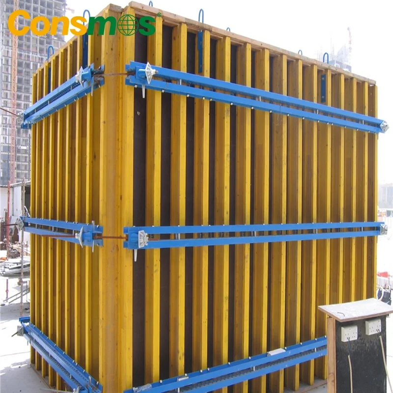 Hot Selling Waterproof Construction Slab Formwork System Solid Wood H20 Timber Beam