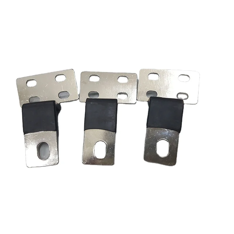 U-shaped copper sheet superimposed conductive tape punching polymer welding laminated copper foil soft joint