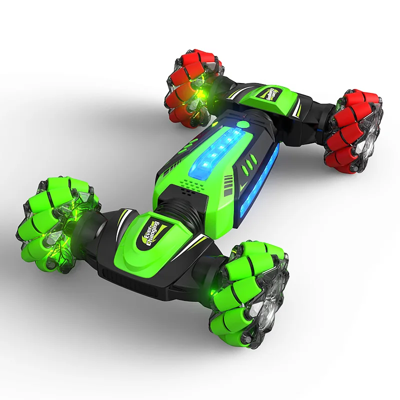 Tkkj K10 опрокидывание Carro 360 Skiding Stunt Rc 2 4G автомобиль 4Ch Электрический с дистанционным управлением индукционный трюк игрушка