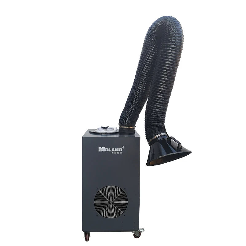 MOLAND MLWF120 Welding Fume Extractor with Suction Arm Industrial Dust Collector with CE