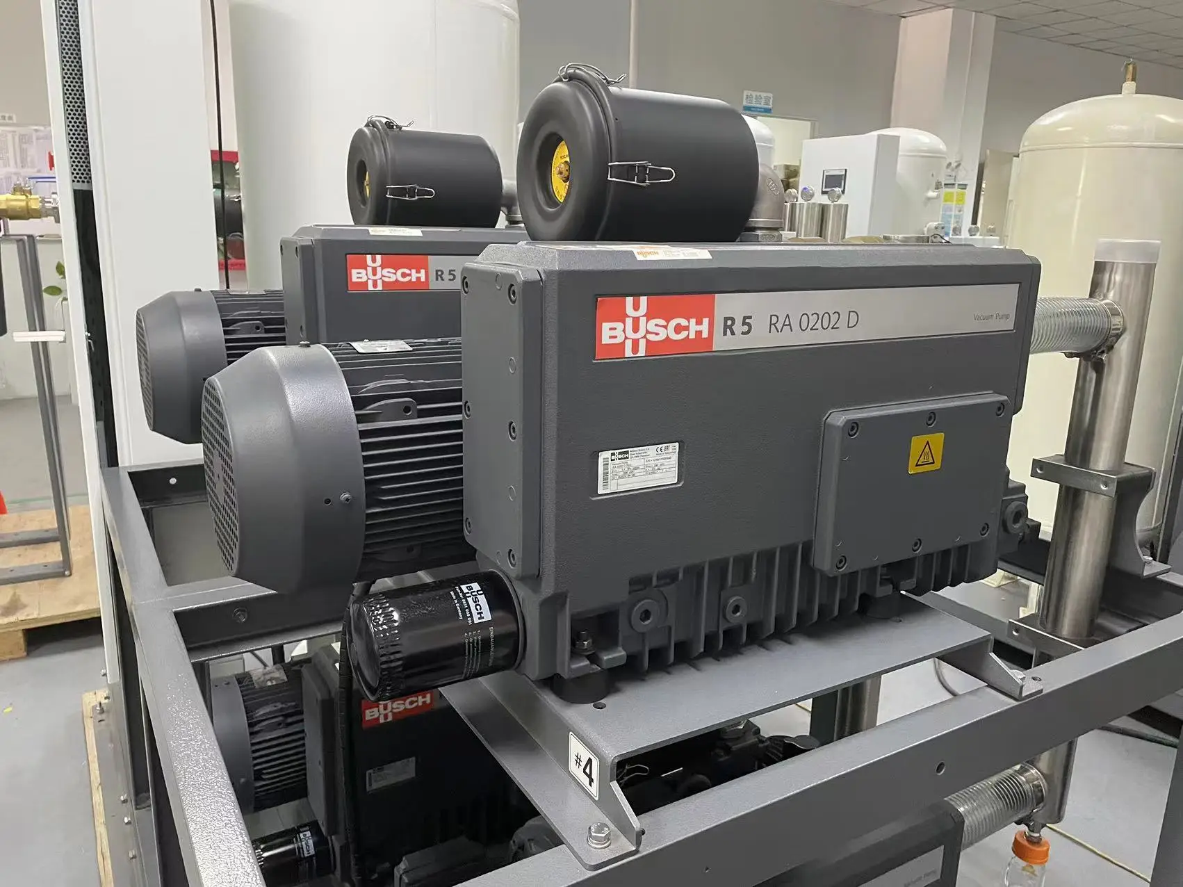 Medical Oil-lubricated Vacuum system rotary vane oil vacuum pump for Hospital