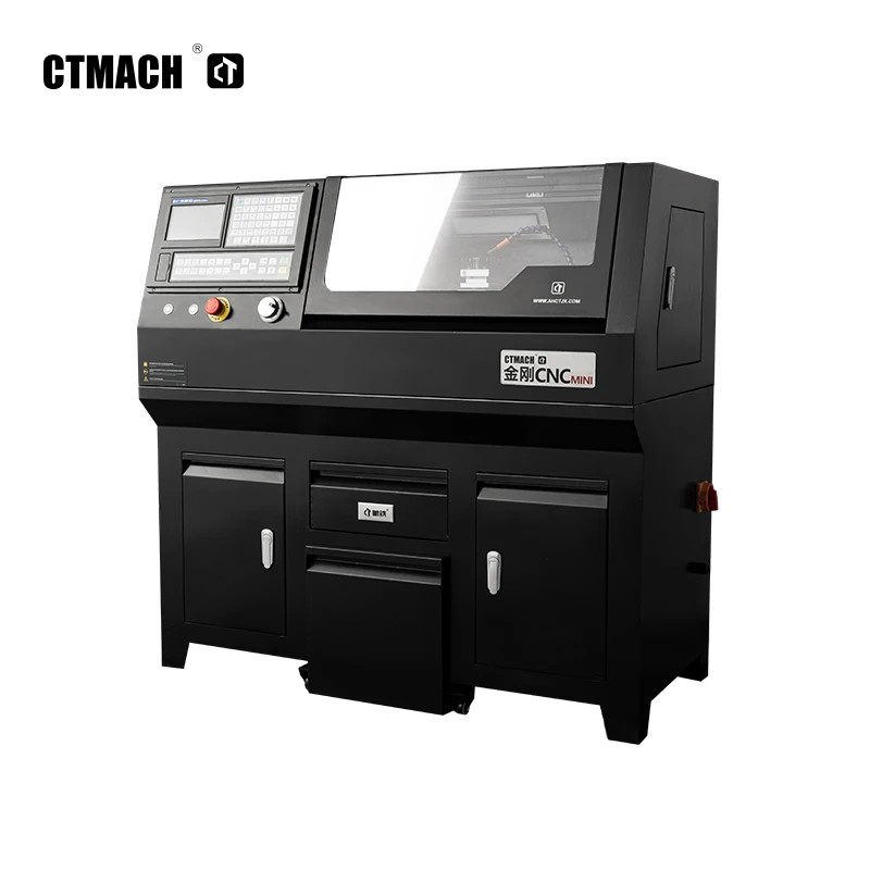 CTCNC21C Mini CNC lathe machine automatic lathe price for sale