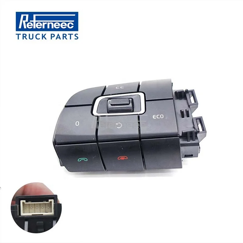 REFERNEEC Switch 21957047 Steering Wheel Switches Module Left For VOLVO Truck FM4