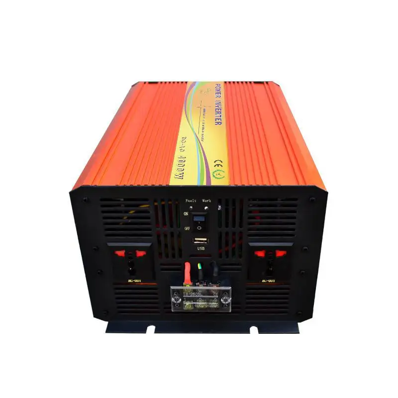 High Efficiency 600w 1kw 1500w 2kw 3kw Dc 12v 24v 48v To Ac 220v 110v Solar Off Grid Pure Sine Wave Power Inverter
