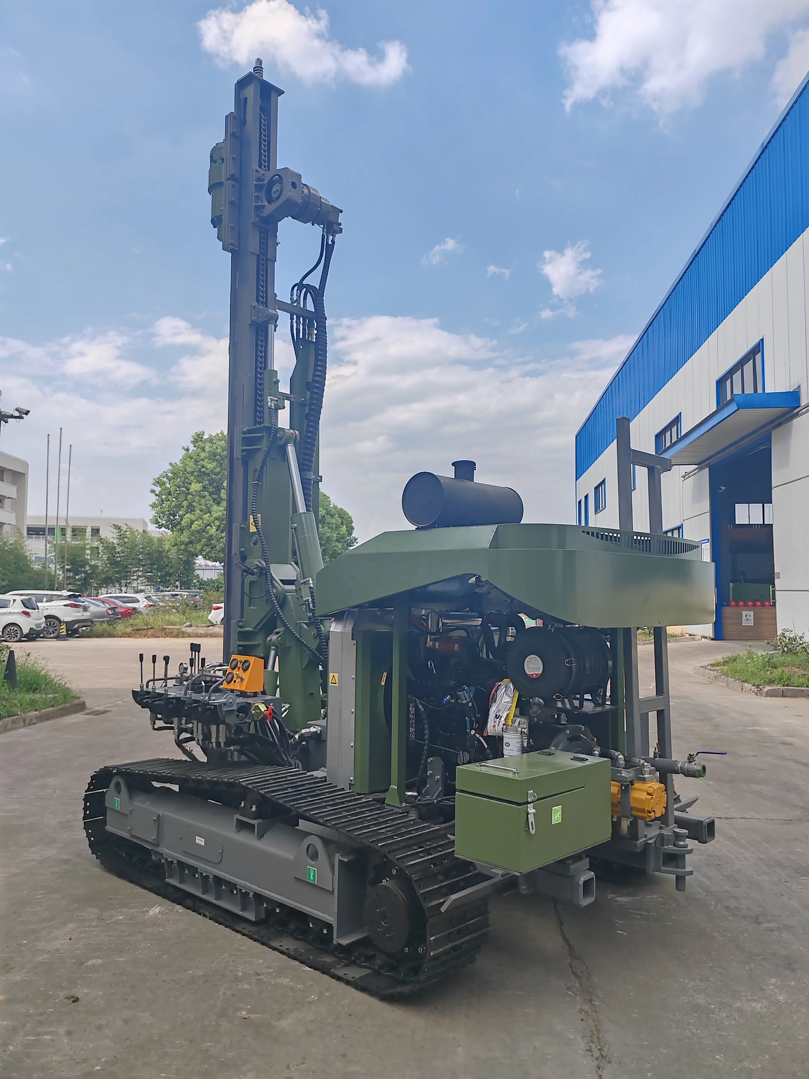 BDMGF-300KC солнечная станция строительный сваебойный винт для сваи