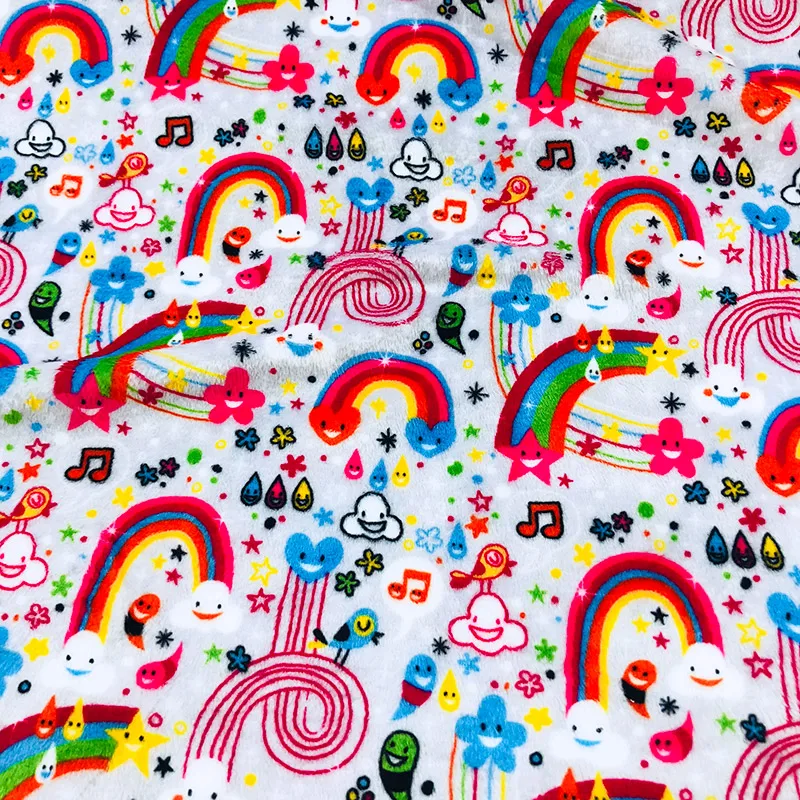 2021New designed  Minky mom clothes baby fabric for baby blanket