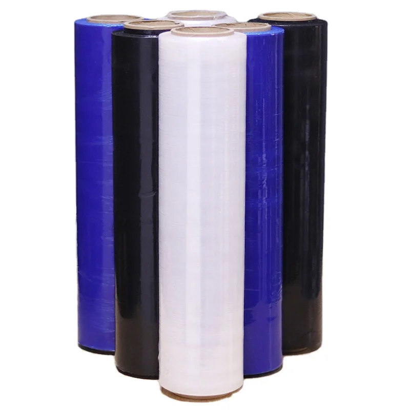 Factory Price Wholesale High Quality PVC/PE Transparent plastic packing stretch film