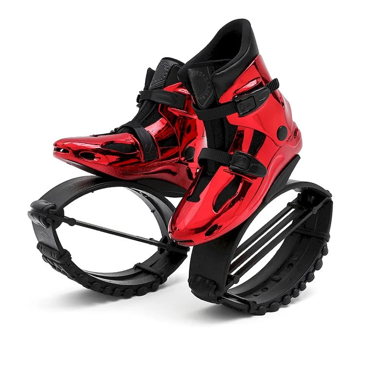 New pacewing kangaroo running sneaker outdoor sports electroplating jumping stilts Bounce Shoes For Sale