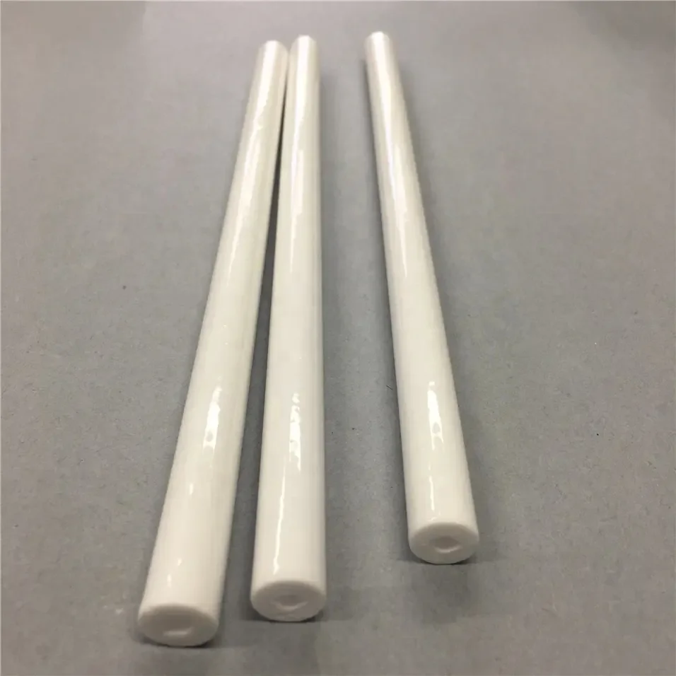 High temperature insulation Al2o3 alumina ceramic porcelain tube