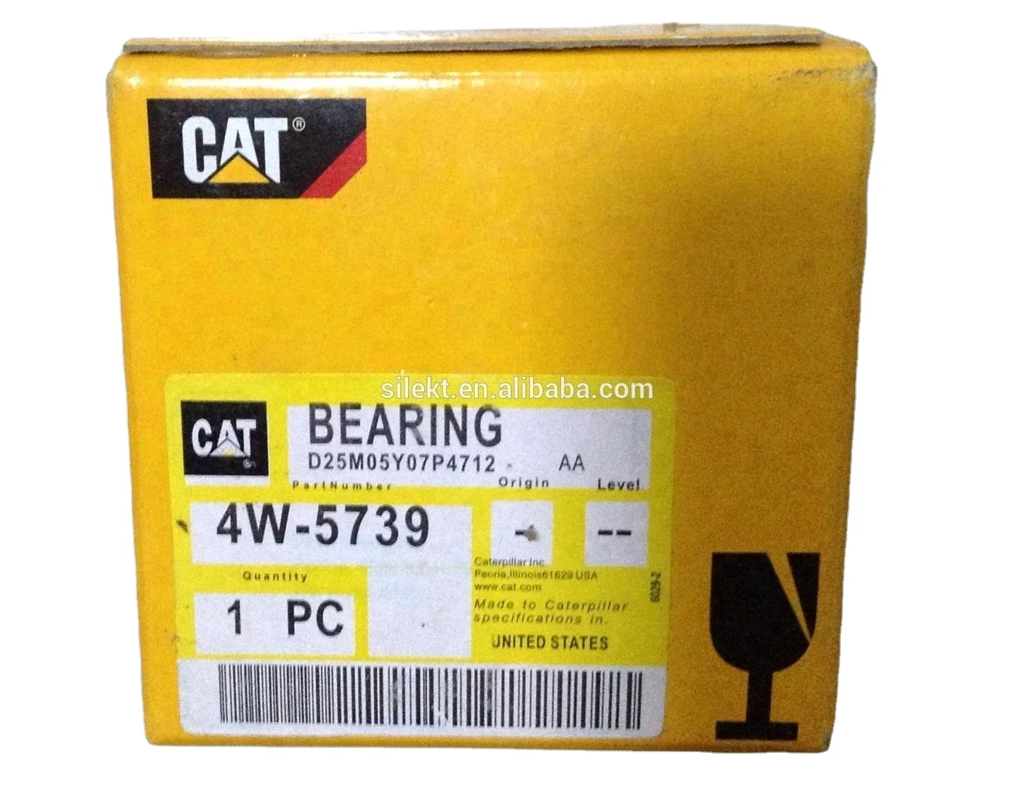 Высококачественный двигатель Caterpillar 3306, шатунный подшипник 4w-5739