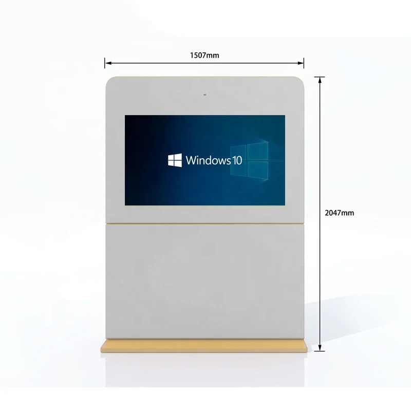 outdoor capacitive shenzhen advertising machine 43 49 55 inch lcd touch screen displays floor stand digital signage