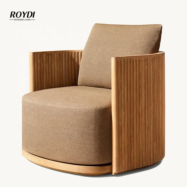Rh All Weather WaterProof Patio Set Hotel Outdoor Lounge Sofa Teak Coffee Table Patio Outdoor Garden Furniture