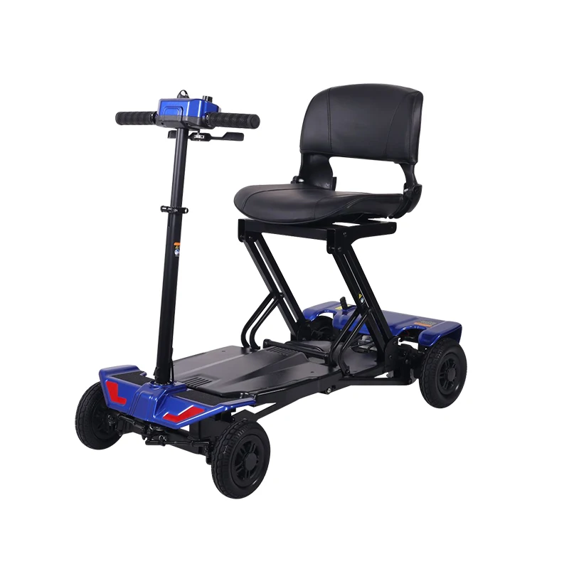 One Button Click Auto Folding Electric Mobility Scooter For Elderly Smart Electric Mobility Scooter For Senior Using