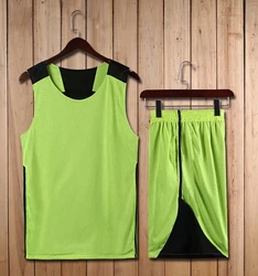 Double Fabric Basketball Shirt Reversible Wear Basketball Jersey