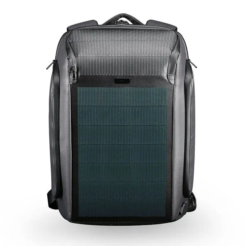 Solar Powered Backpack bag  With High Efficiency Ce Powerbank  Hiking Backpacks Chargers