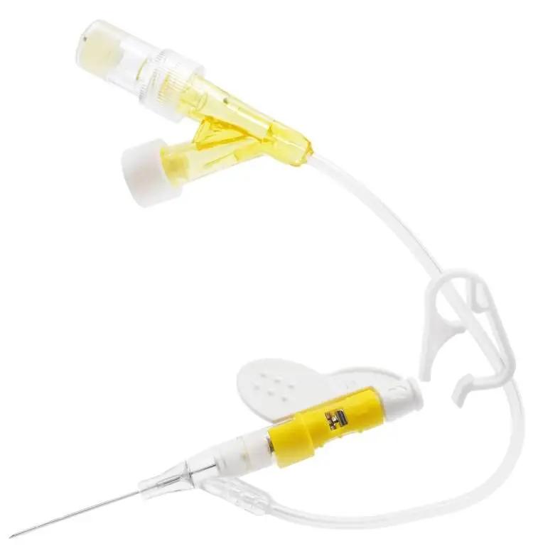 Популярный размер 18 г 20 22 24 безопасная медицинская iv cannula с портом