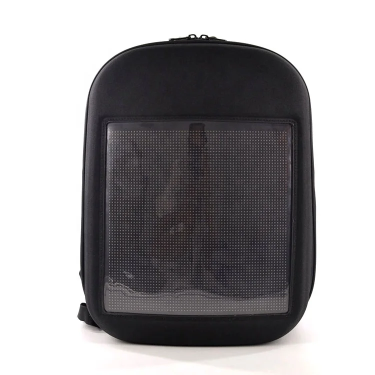 APP Control Programming Color Patterns Advertisement Display Led Bag Backpack With Custom