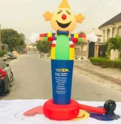 Hands Waving Event Promotional Inflatable Clown Customized Clown Inflatable For Advertising