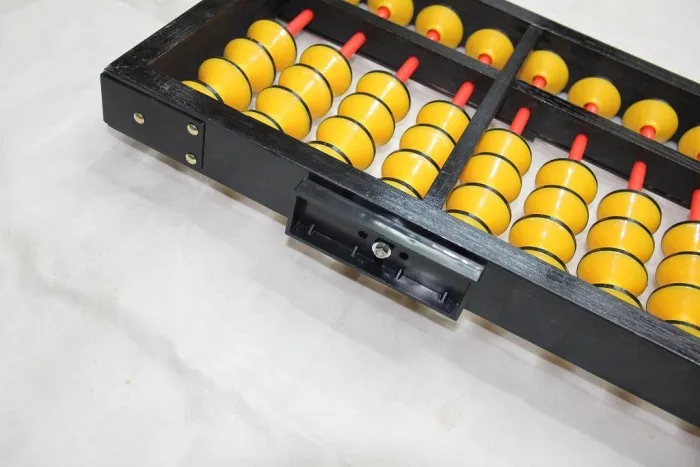 C05218 15 Positions Teaching Abacus, Large Teacher Using Wooden Teaching Aids