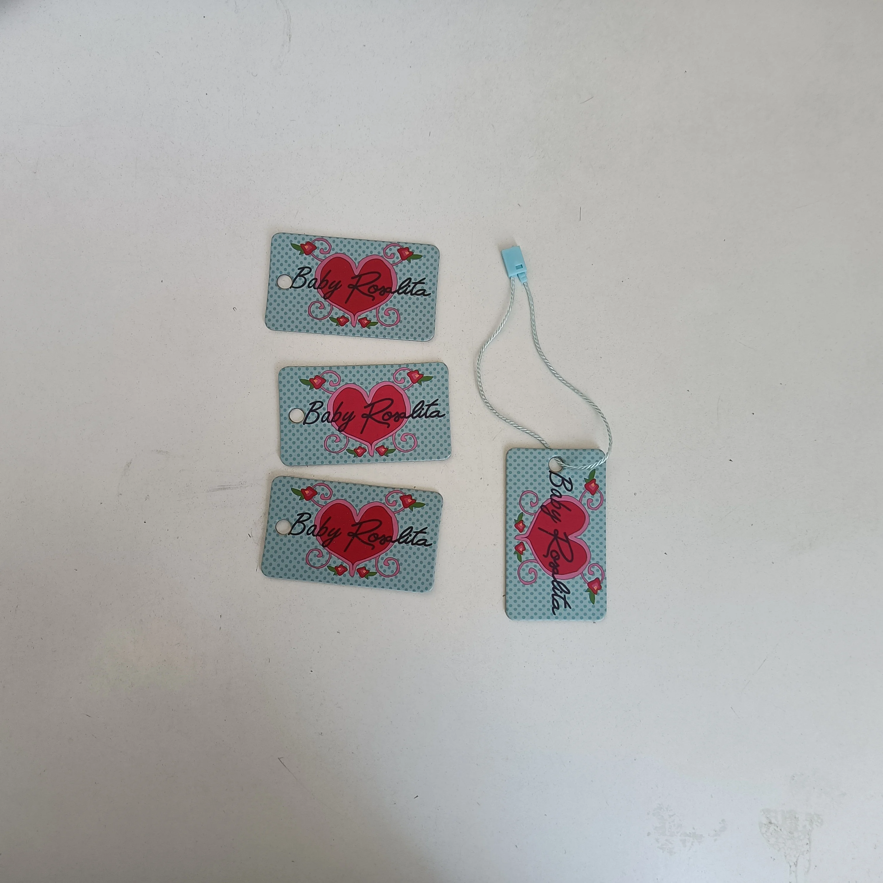 tag rope glossy hanging string for cloth hang tags