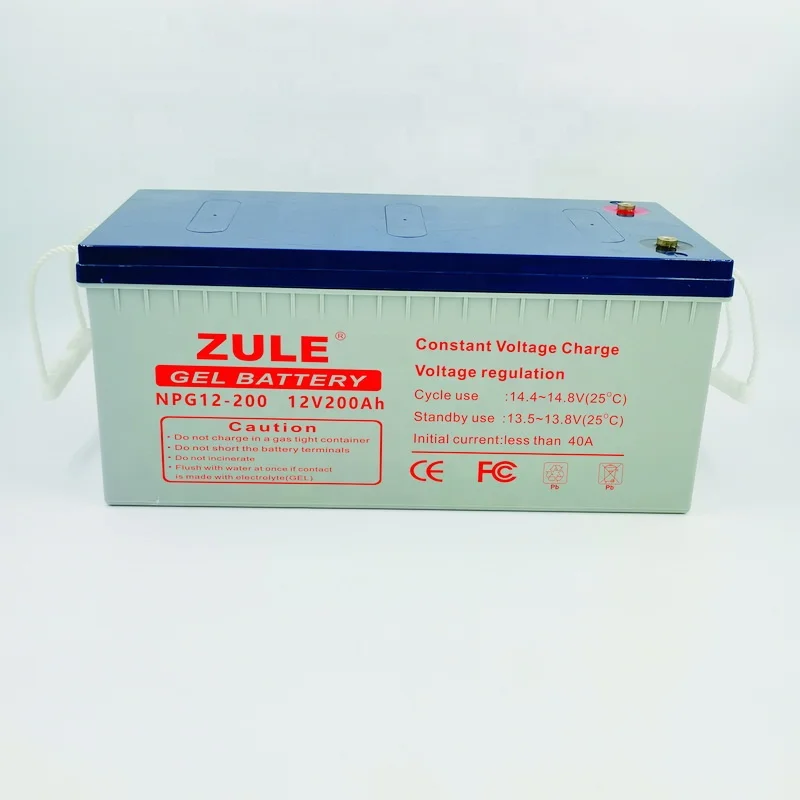 Solar Battery 48v 200ah Gel Battery 12v 200ah Solar Panels With Battery And Inverter For Solar Energy System