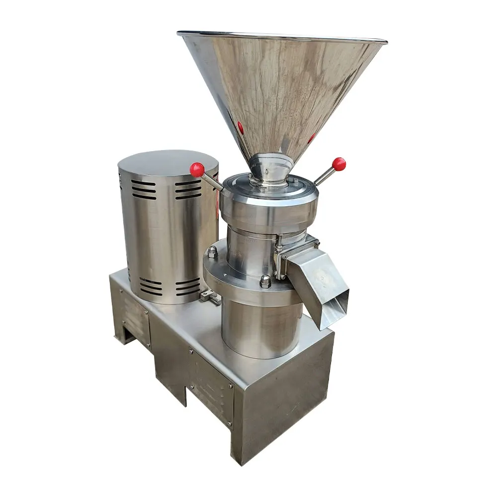 4kw Butter Make Machine Trade Bone Meat Paste Grind 200 Kg Per Hour Colloid Mill Manufacturer For Meat Oil